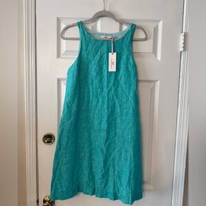 Vineyard Vines Turquoise Midi Dress